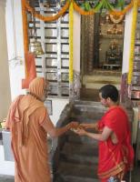 HH Swamiji's Visit to HH Shrimad Vamanashram Samadhi Math, Mangaluru (5 Dec 2024); Picture Courtesy Sh. Ganesh Damble
